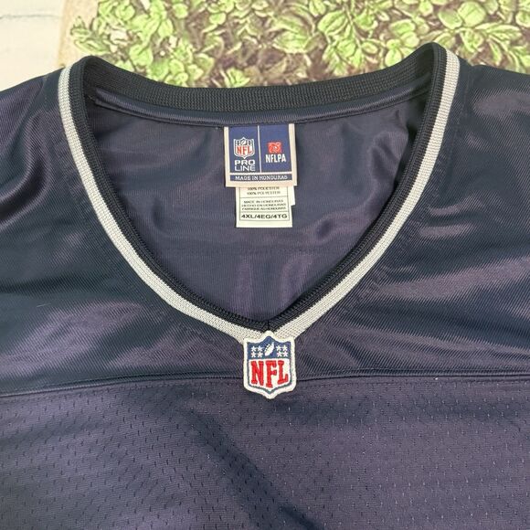 NFL Pro Line New England Patriots Jersey Mens 4XL Ready to customize Sportswear - Picture 8 of 16
